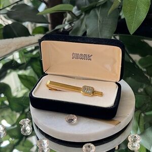 SWANK Gold Tie Bar